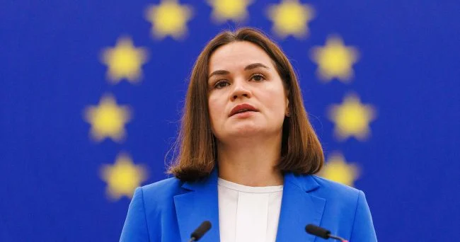 Belarus müxalifətinin lideri Tixanovskaya Kiyevə səfərə gəlib