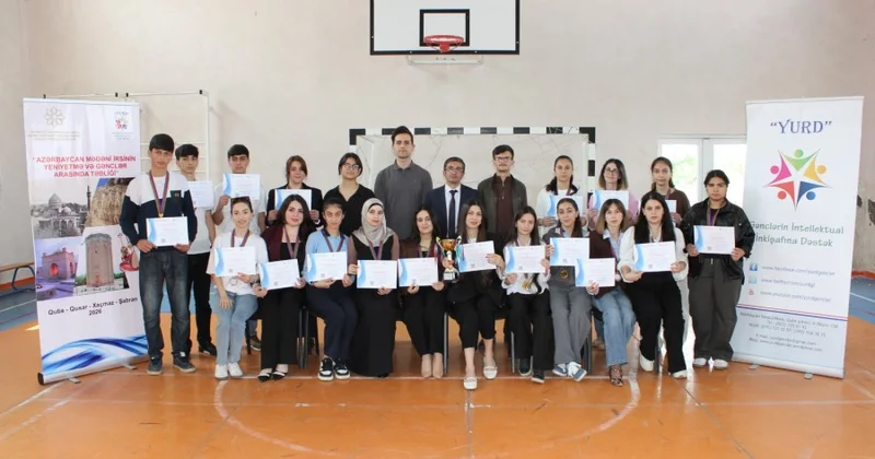 Qubada gənclər arasında Azərbaycan mədəni irsinin təbliğinə həsr olunmuş intellektual turnir keçirilib