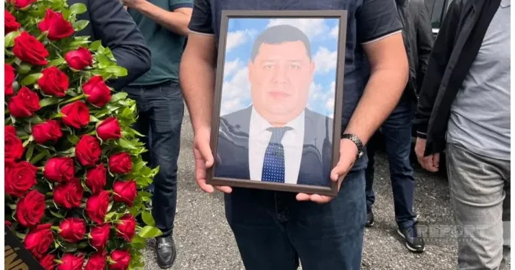 İranda faciəli şəkildə həlak olan baş konsul Göyçayda dəfn edildi FOTO
