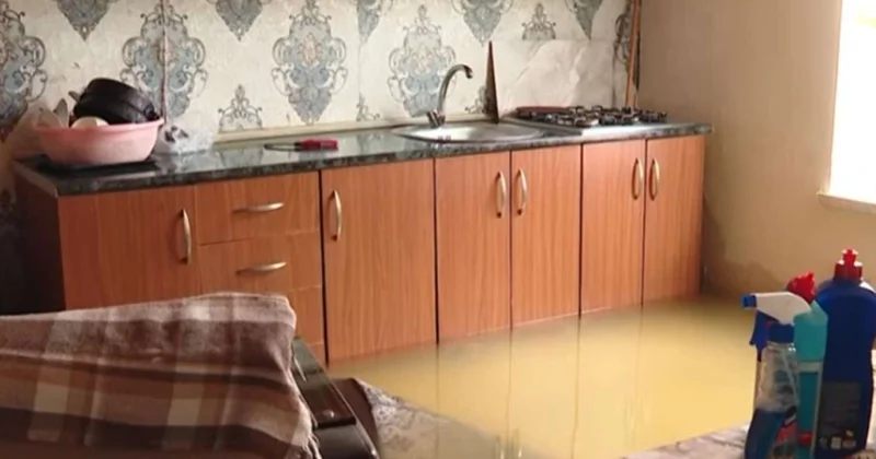 Evlərini su basanlara pul veriləcək? Yüzlərlə ev boşaldılıb