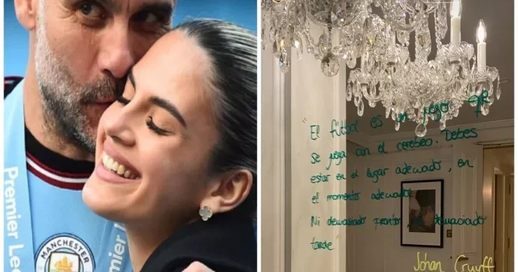 Qvardiolanın qızı güzgüyə iki sitat yazıb paylaşdı: Pepi müdafiə edirmi?