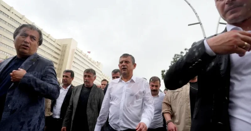 Özgür Özelin TBMM ya yürüş etməsi ilə bağlı araşdırma başladıldı FOTOLAR