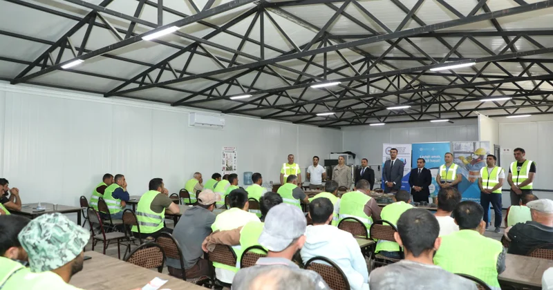 İşğaldan azad edilmiş ərazilərdəki daha 33 müəssisənin əməkdaşları əməyin mühafizəsi barədə məlumatlandırılıblar