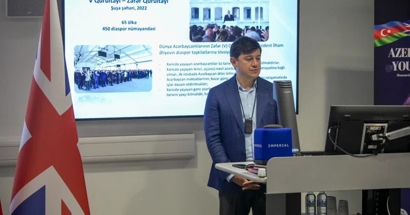 Fuad Muradov Londonda forumda iştirak edib FOTOLAR