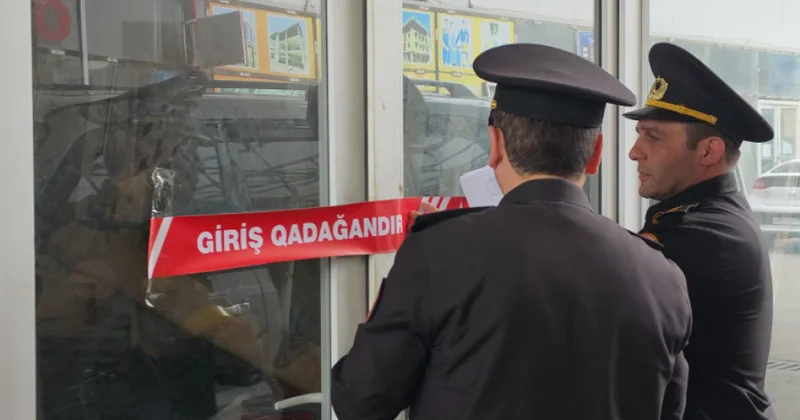 Nərimanov rayonunda yanğın təhlükəli obyektin fəaliyyəti dayandırılıb