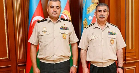 Onlara “general mayor” rütbələri təqdim olundu FOTOLAR