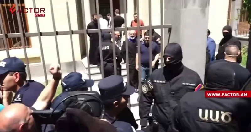 TƏCİLİ: Baqrat Qalstanyan SAXLANILDI VİDEO KONKRET