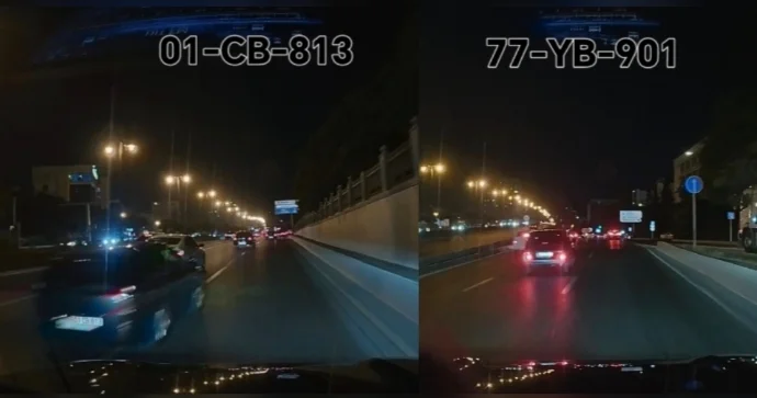 20 Yanvarda sürət yarışı keçirən sürücülər təhlükəli anlar yaşatdılar VİDEO