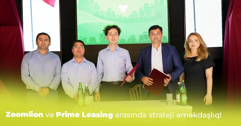 “Zoomlion”un kombayn və traktorları “Prime Leasing” vasitəsilə Azərbaycanda FOTO
