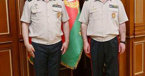 Hərbi qulluqçulara ali hərbi rütbələr təqdim edilib