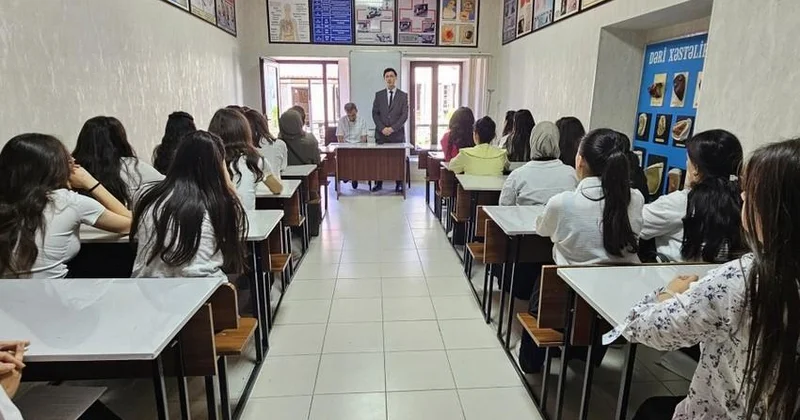 Şəki Tibb Kollecində dini maarifləndirmə tədbiri keçirilib