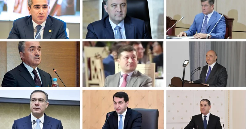 Prezidentin köməkçiləri harada çalışıb? SİYAHI