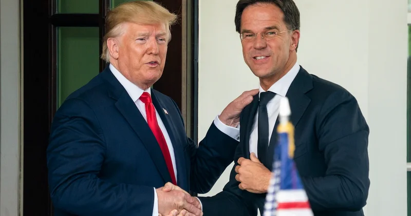 NATO nun baş katibi Rütte Donald Trampı ata adlandırdı