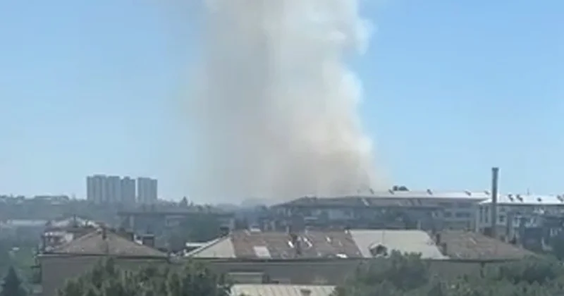 Mətbuat prospektində YANĞIN baş verib