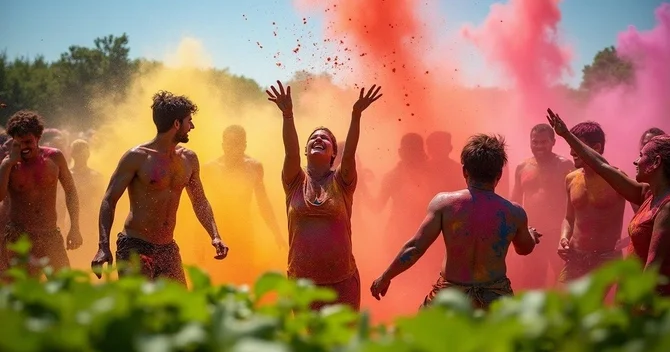 Dünyanın ən qəribə yay festivalları Su döyüşlərindən boya yağışına qədər