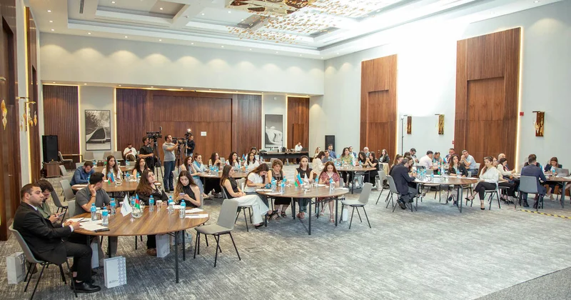 AZSTAND Azərbaycan milli mətbuatının 150 illiyinə həsr edilmiş seminar keçirib FOTOlar
