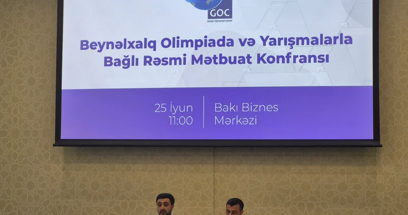 Beynəlxalq Olimpiada və yarışlamalarla bağlı mətbuat konfransı keçirilir YENİLƏNİR