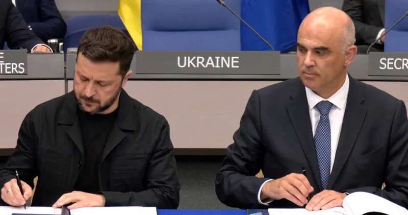 Зеленский и Берсе подписали соглашение о Спецтрибунале по Украине