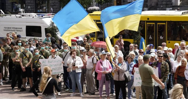 Протесты в Киеве фото
