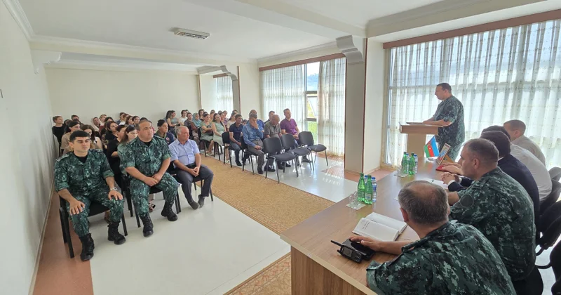 Sərhədyanı rayonların sakinləri ilə maarifləndirici görüşlər keçirilib