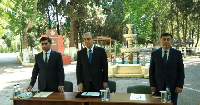 Niyazi Bayramov Aqrar Universitetdə qəbul keçirdi FOTOLAR