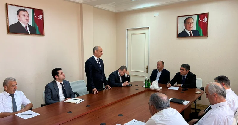 Göyçay rayonunda DAİM in kollektivi, rayon zəhmətkeşləri, fermerlərlə görüşlər keçirilib
