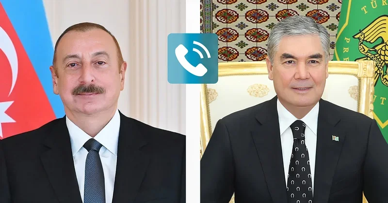Ильхам Алиев и Гурбангулы Бердымухамедов провели телефонный разговор