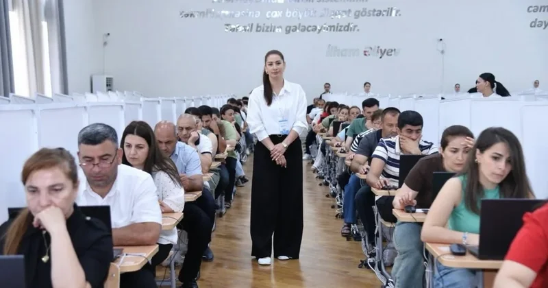 Müəllimlərin sertifikatlaşdırılmasının test imtahanı mərhələsi başa çatıb