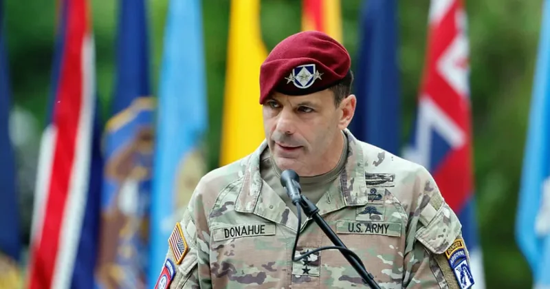 ABŞ nin Avropadakı Quru Qoşunlarının komandanı istefaya gedir
