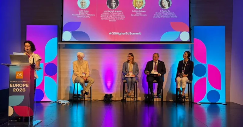 Ректор БГУ выступил на панельной сессии саммита QS Higher Ed Summit: Europe 2026