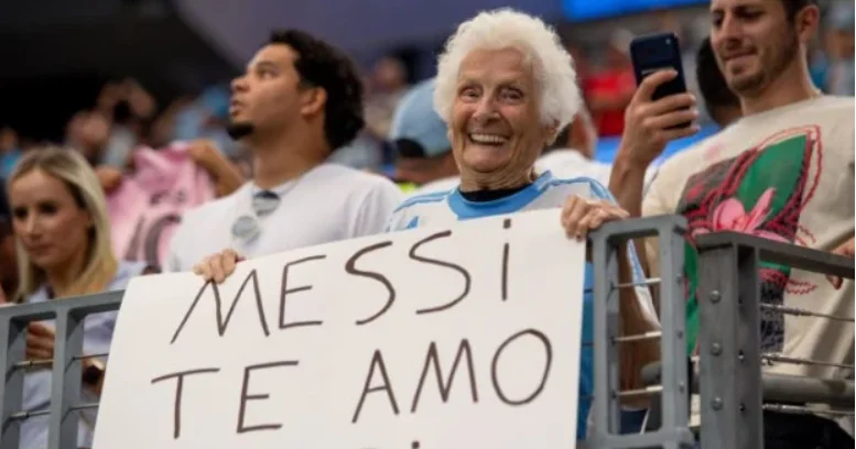 100 yaşlı superfanat DÇ 2026 nın əsas ulduzuna çevrildi: Messi, mənimlə evlənərsən? VİDEO