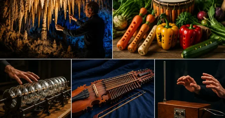 Beş qeyri adi musiqi aləti