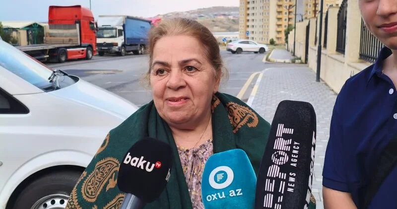 Şuşaya qayıdan şəhid qızı: “Şükür Allaha, bu günləri görmək bizə qismət oldu“