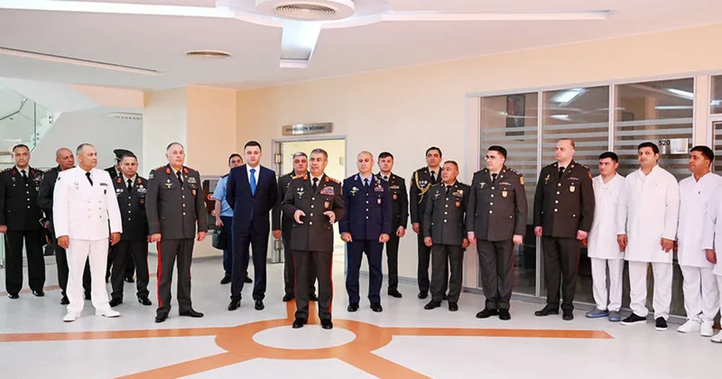 Закир Гасанов посетил Главный клинический госпиталь