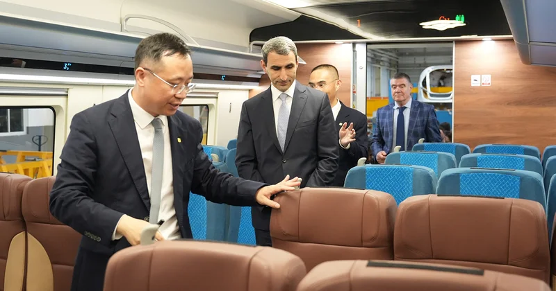 ADY Çin şirkətlərindən yeni sərnişin qatarları və vaqonları almağı planlaşdırır Fotolar
