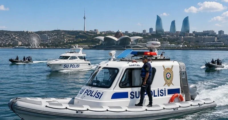 Su polisi dəniz sahilində narkotiklərə qarşı əməliyyat keçirib VİDEO