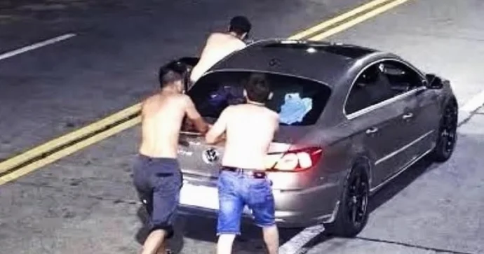 Sərxoş sürücünün bu hərəkəti polisi TƏƏCCÜBLƏNDİRDİ FOTO