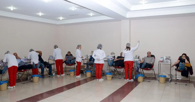 Aşura aksiyasında 765,45 litr qan toplanıb