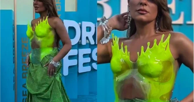 Xalq artistinin Drem fest libası müzakirələrə səbəb oldu