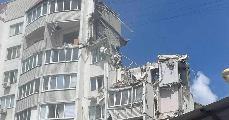 Часть жилого дома обвалилась после взрыва в России ФОТО ВИДЕО