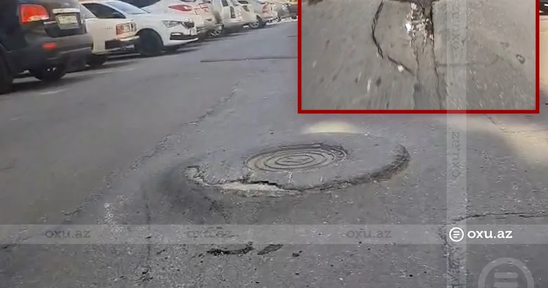 Qobu Park 2 də binaların altına vurulan beton avtomobil yolunu SIRADAN ÇIXARDI ŞİKAYƏT