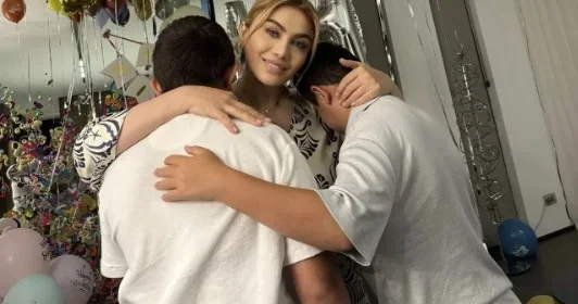 Ruhiyyə Əliyeva oğlanlarını belə təbrik etdi FOTO