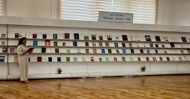 Milli Kitabxanada “Şair, publisist Məstan Günər 90” adlı kitab sərgisi açılıb