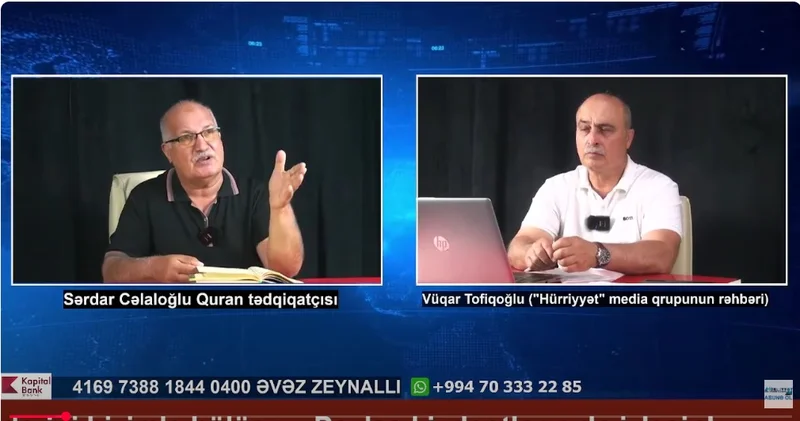 Sərdar Cəlaloğlu ilə Cümə söhbəti