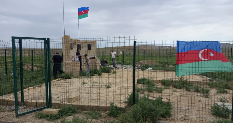 Şəhid Heybətalı Məmmədovun xatirəsinə bulaq abidə tikilir FOTOLAR