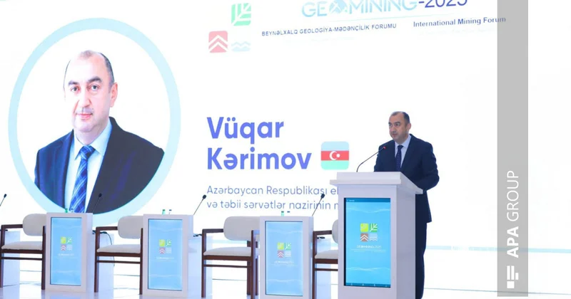 Nazir müavini: İşğal dövründə 52 faydalı qazıntı yatağı ekoloji normalardan kənar istismar olunub