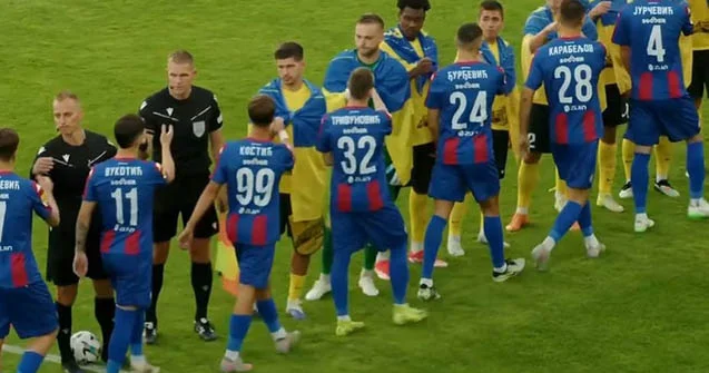 Ukraynalı futbolçuların hərəkəti gündəm oldu