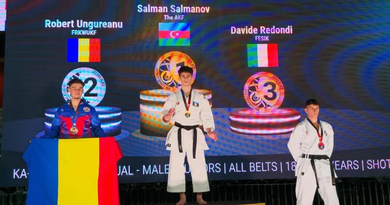 Karateçilərimiz WUKF dünya çempionatında 4 medal qazanıblar FOTO