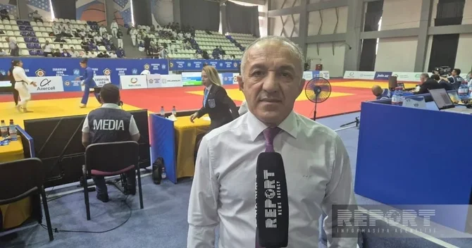 Natiq Bağırov: Avropa Cüdo Ümidləri Turnirində yer alan idmançılar gələcəkdə Olimpiya mükafatçısı ola biləcəklərinə inanırlar