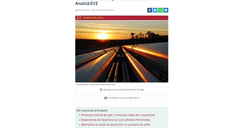 Rumıniya Azərbaycanı enerji təhlükəsizliyinin əsas tərəfdaşlarından biri hesab edir